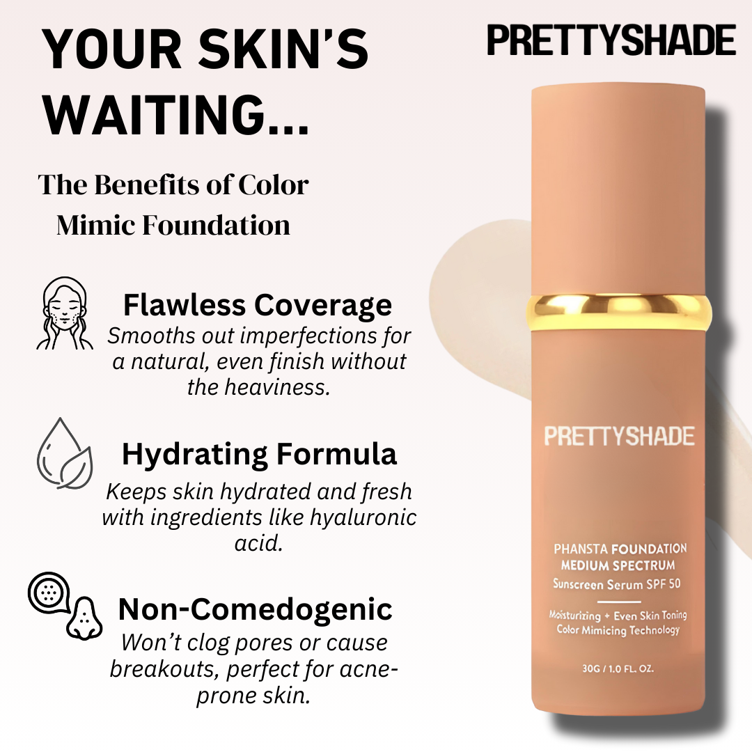 PrettyShade™ Color Mimic Foundation
